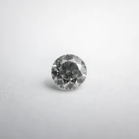 0.46ct 4.80x4.77x3.20mm Fancy Grey Round Brilliant 18273-08