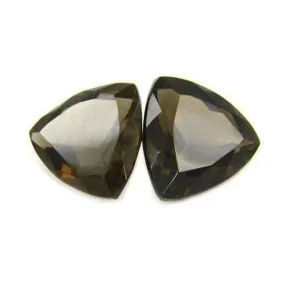 10MM TRILLION  SMOKEY TOPAZ  LOOSE GEMSTONE