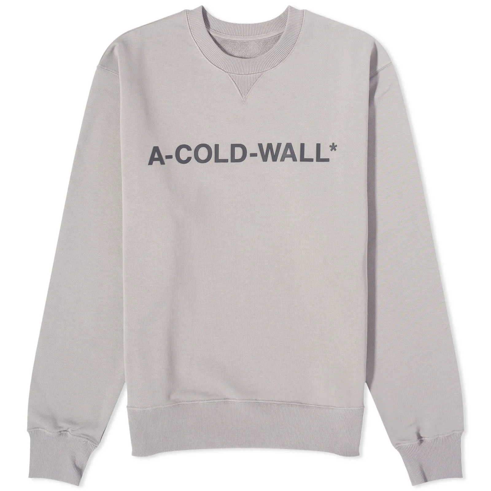 A-COLD-WALL* Logo Crew SweatSlate Grey