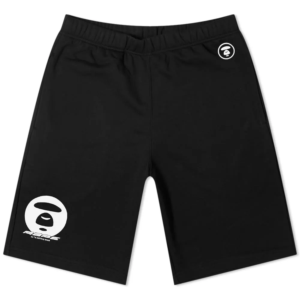 AAPE Ape Head Sweat ShortBlack