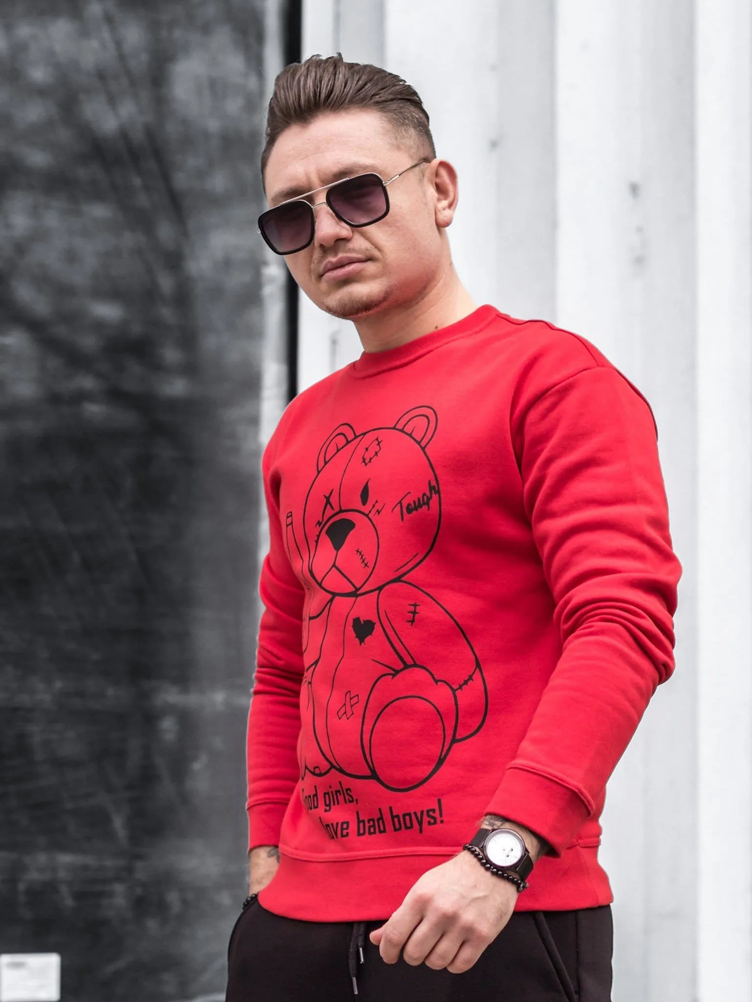 Bluza PREMIUM BEAR Red