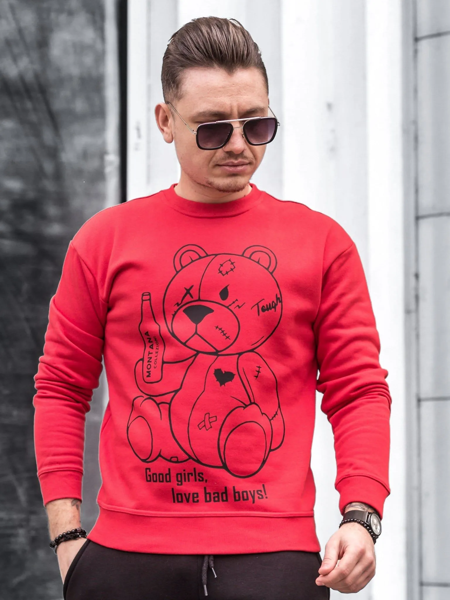 Bluza PREMIUM BEAR Red