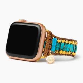 Bold Turquoise Apple Watch Strap