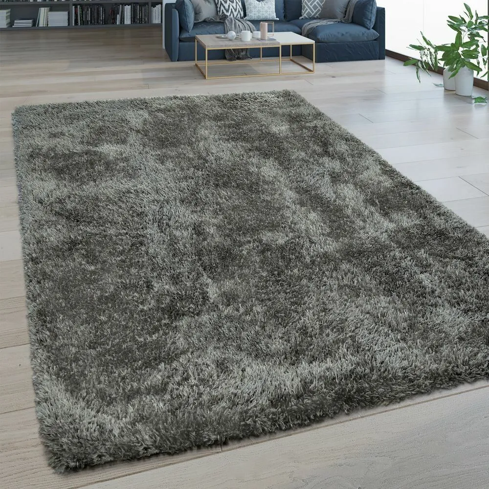 Bridewell Shag Grey Rug