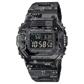 Casio G-SHOCK Circuit Camouflage TranTixxii Titanium Digital Camo Watch GMWB5000TCC-1 Limited