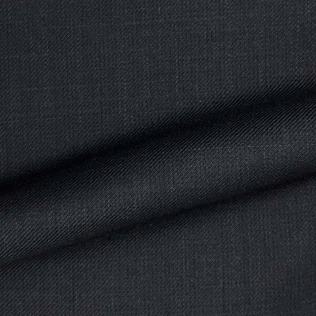 Charcoal Grey Plain Weave