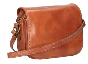 Cognac debora calfskin bag