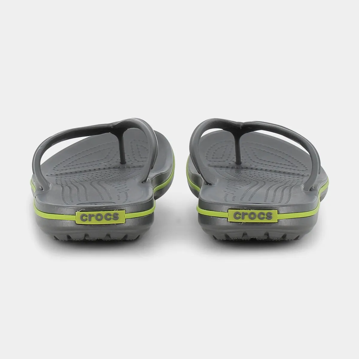 CR.11033Crocband FlipGRAPHITE/VOLT GREY- INFRADITO