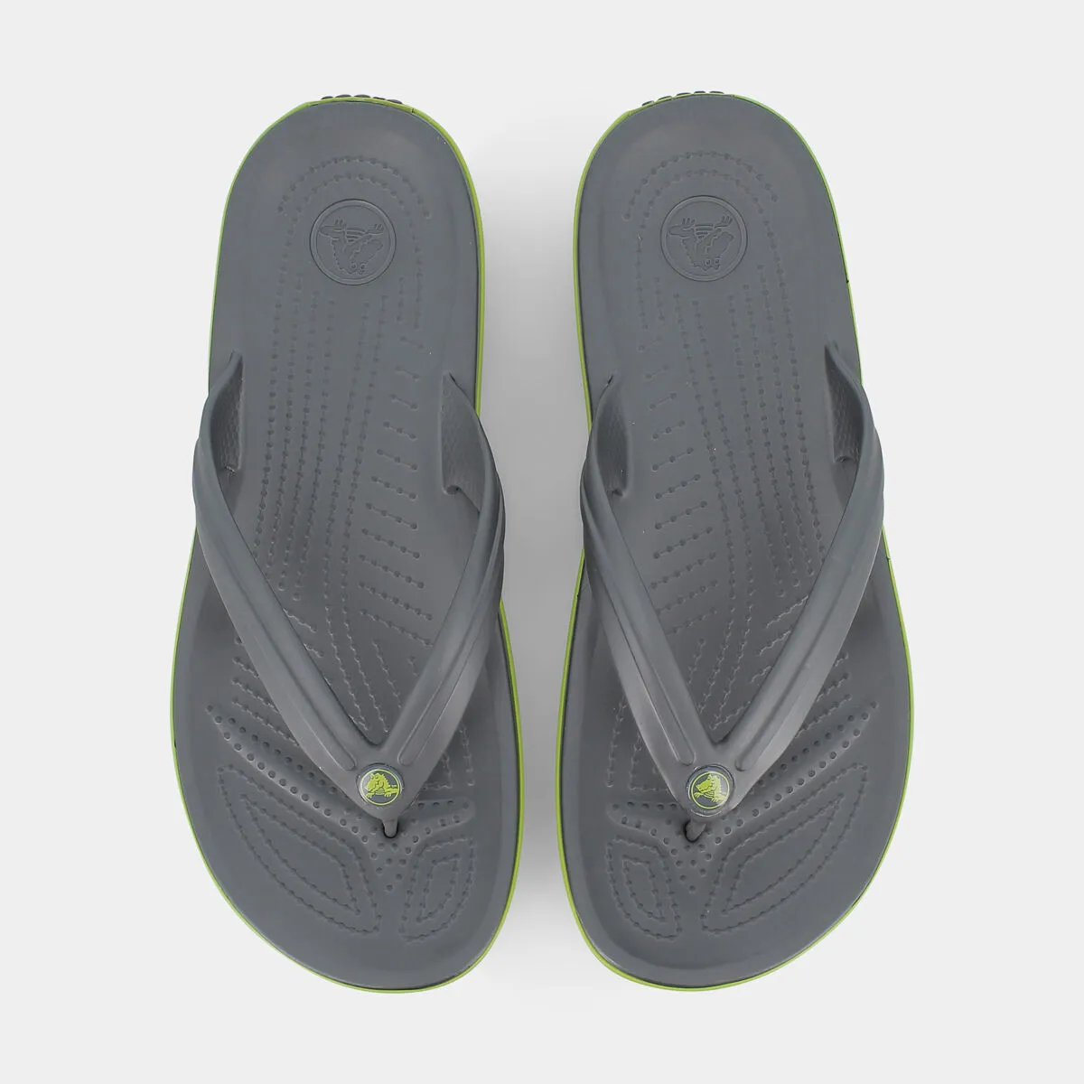 CR.11033Crocband FlipGRAPHITE/VOLT GREY- INFRADITO