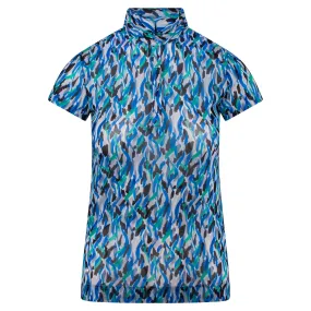 Daily Sports Digne Laides Golf Polo Shirt Abstract