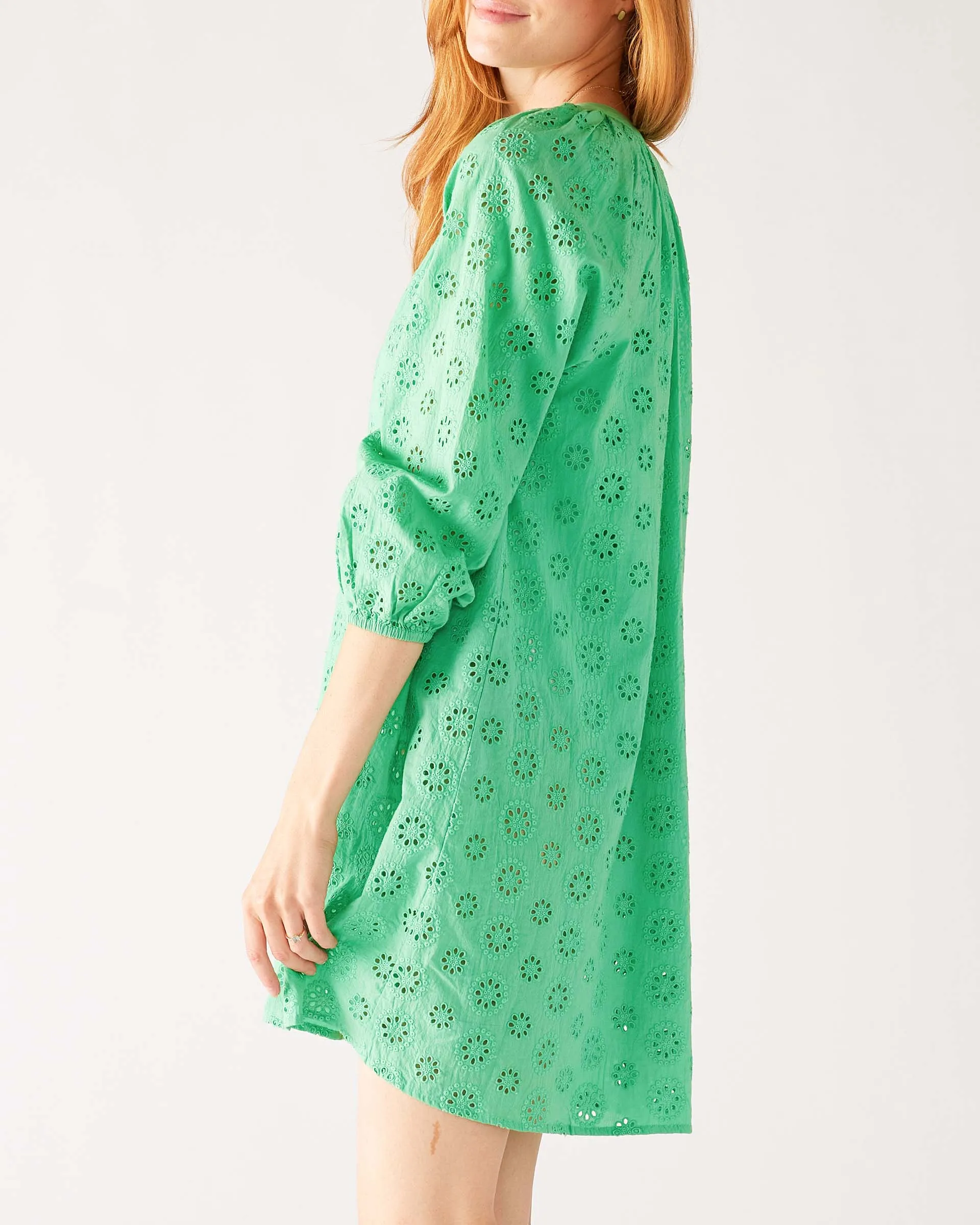 Daisy Eyelet Cover Up