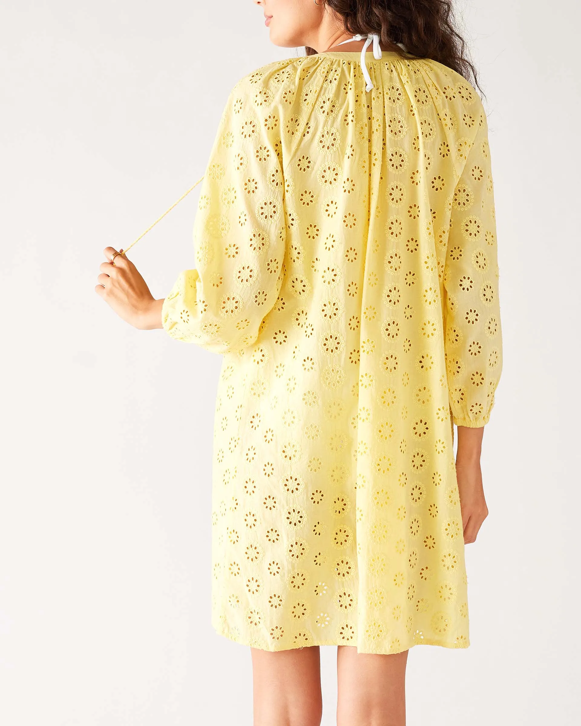 Daisy Eyelet Cover Up