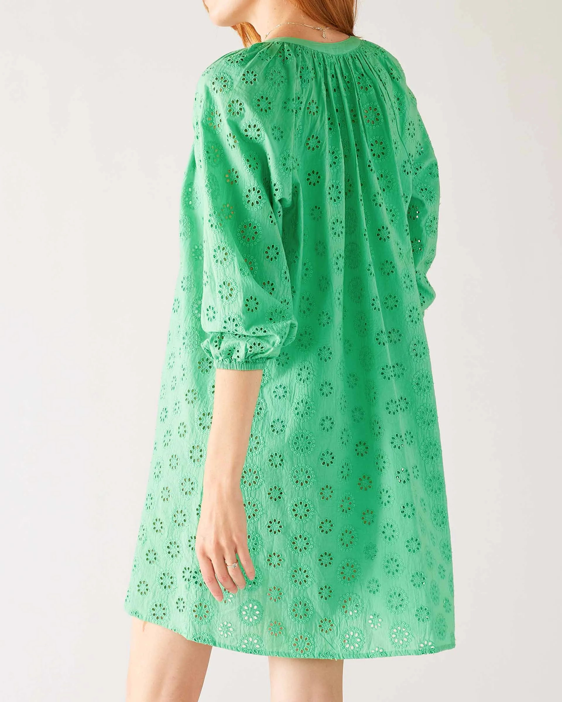 Daisy Eyelet Cover Up