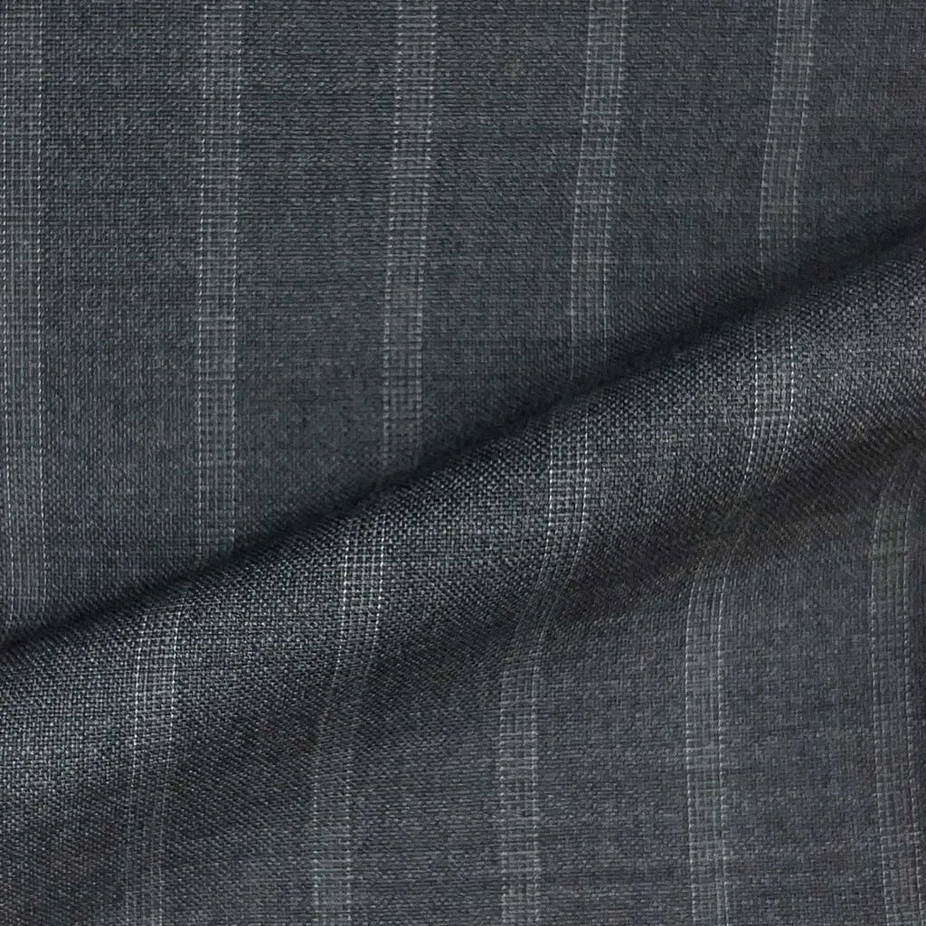 Dark Grey Pinstripes