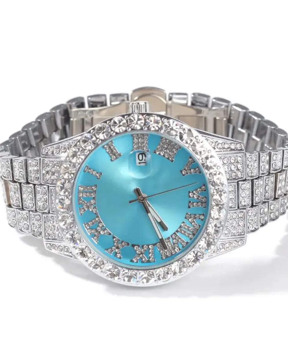 Diamond Lux Watch (Blue)