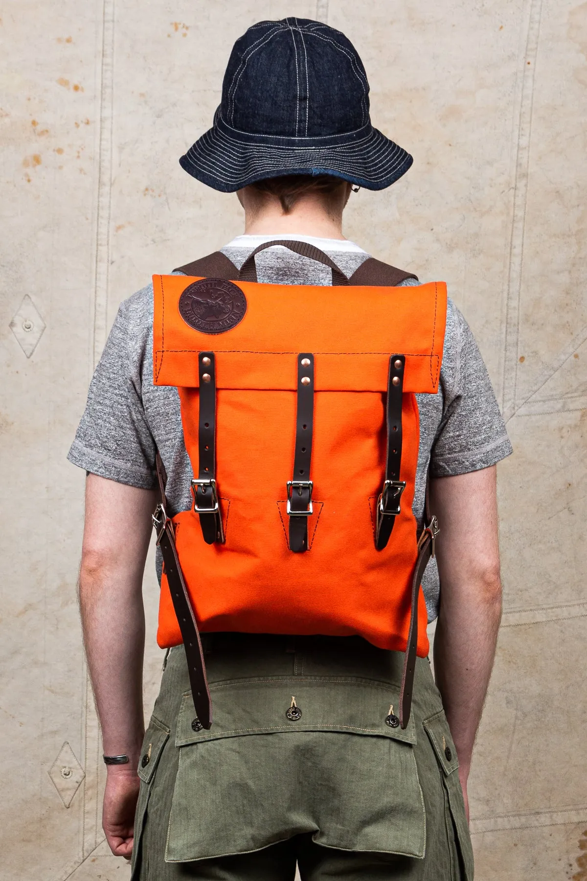 Duluth Pack Scout Pack Orange Canvas