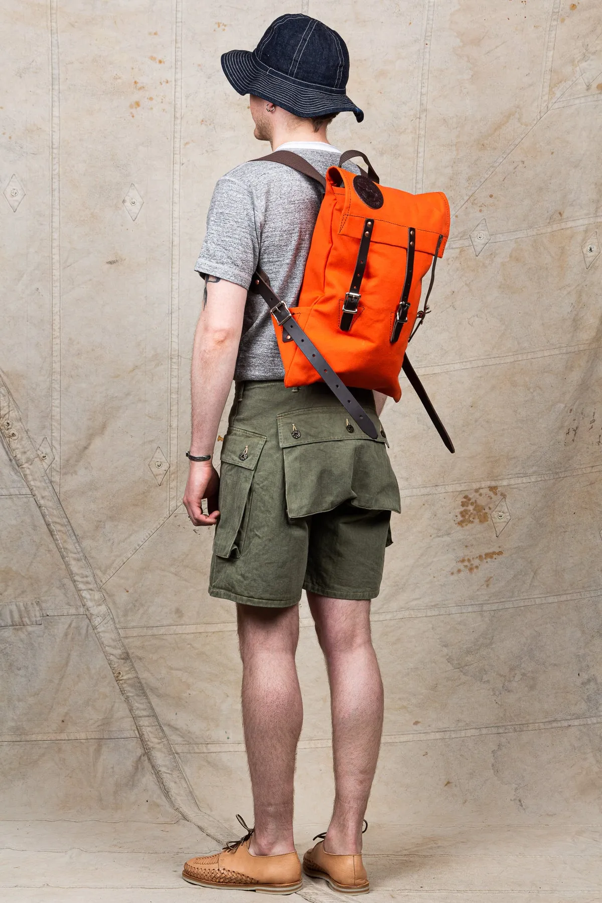 Duluth Pack Scout Pack Orange Canvas