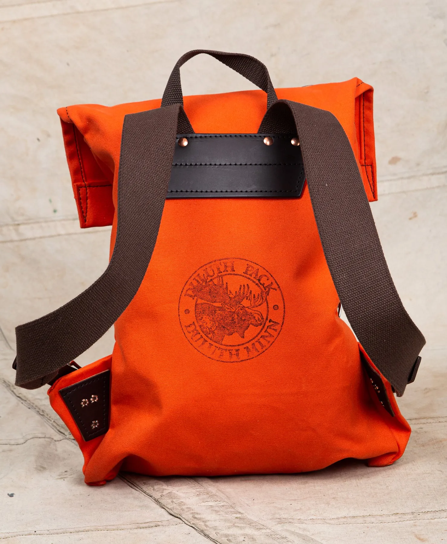 Duluth Pack Scout Pack Orange Canvas