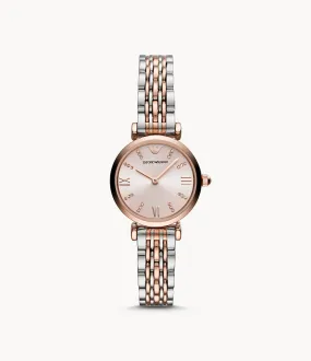 Emporio Armani - Womens Two-Tone Stainless Steel Watch