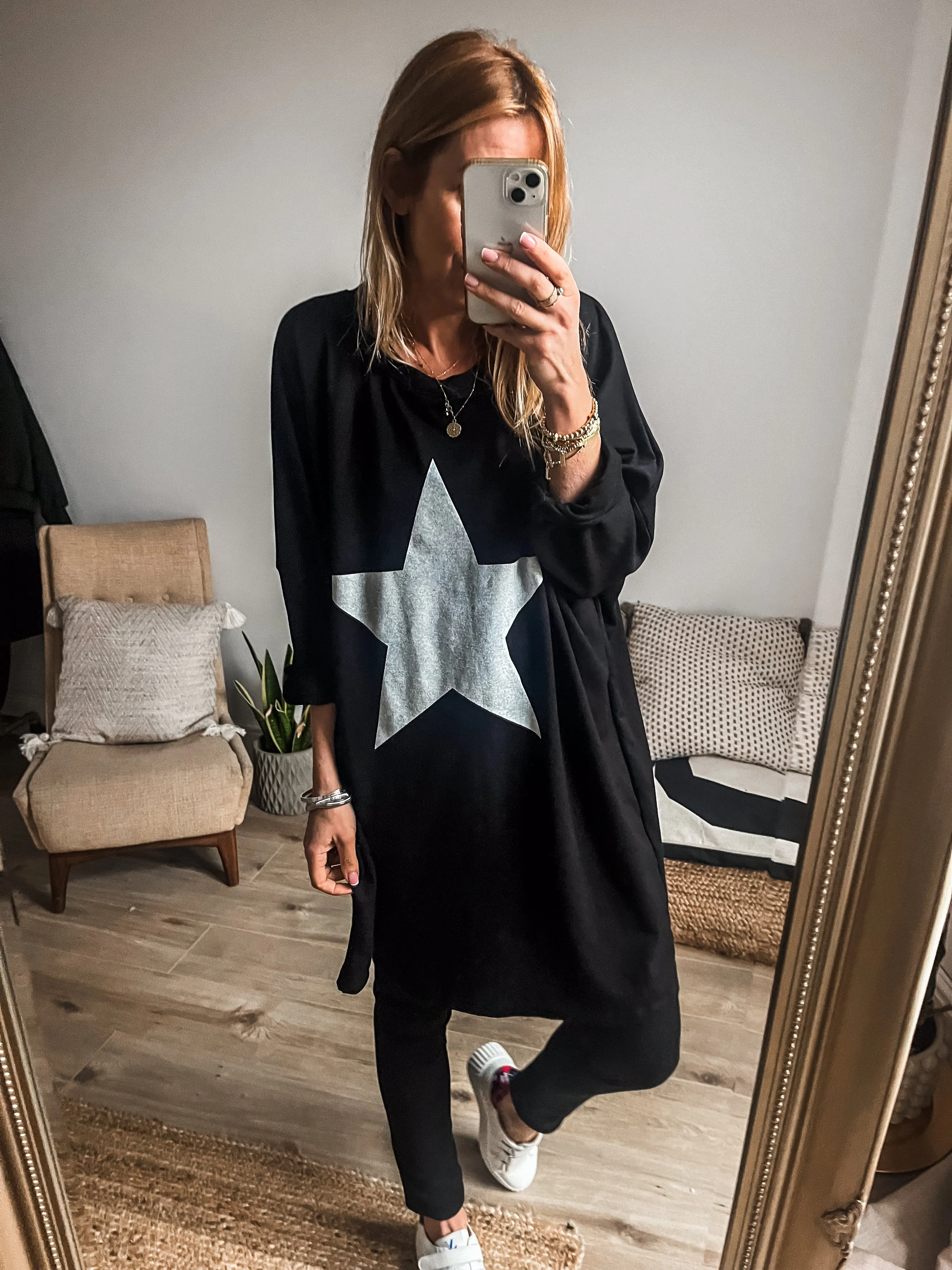 Everyday Star Sweat Tunic