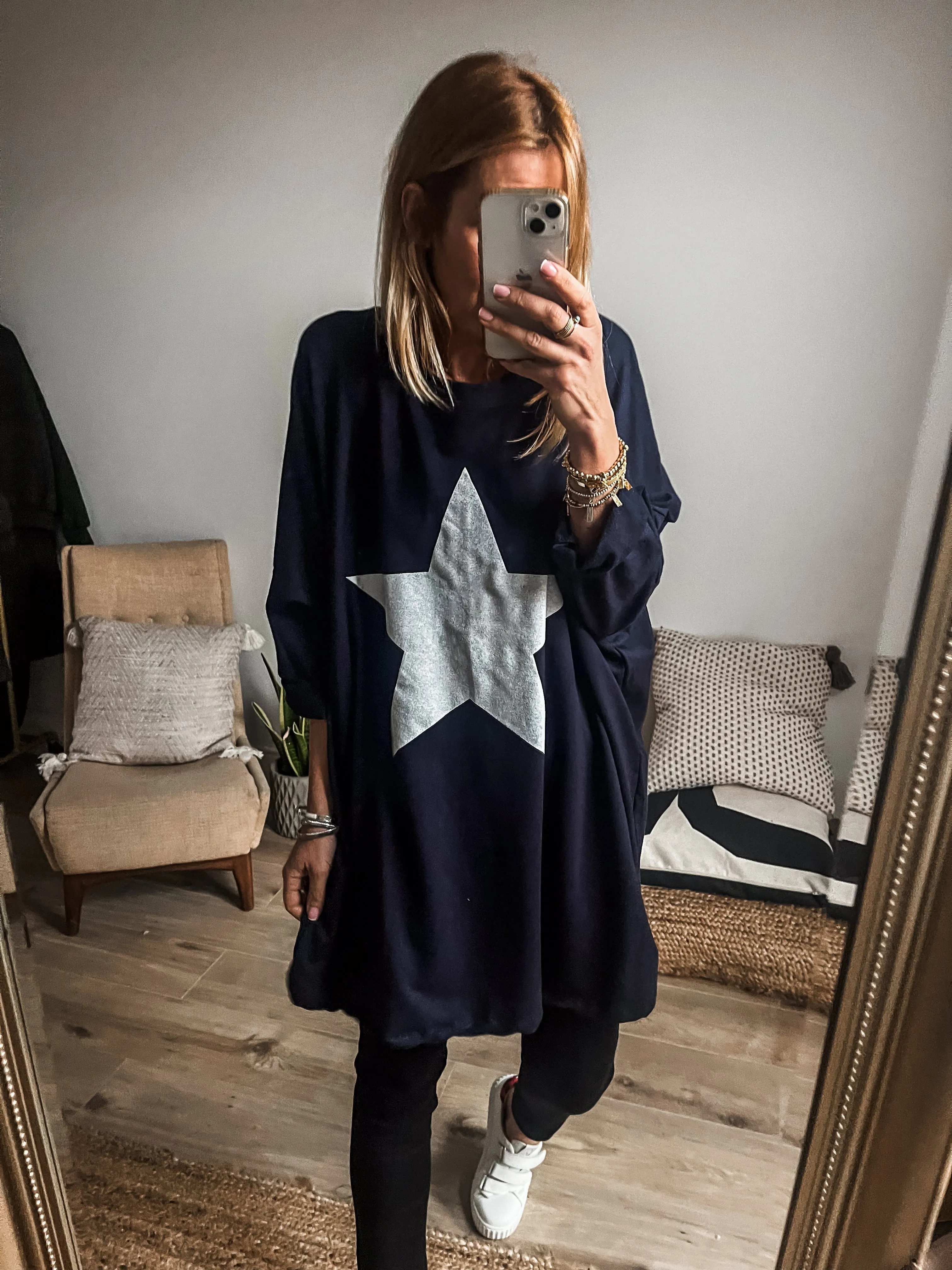 Everyday Star Sweat Tunic