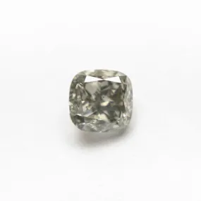 Fancy Grey Brilliant Diamond - 1.10ct Cushion