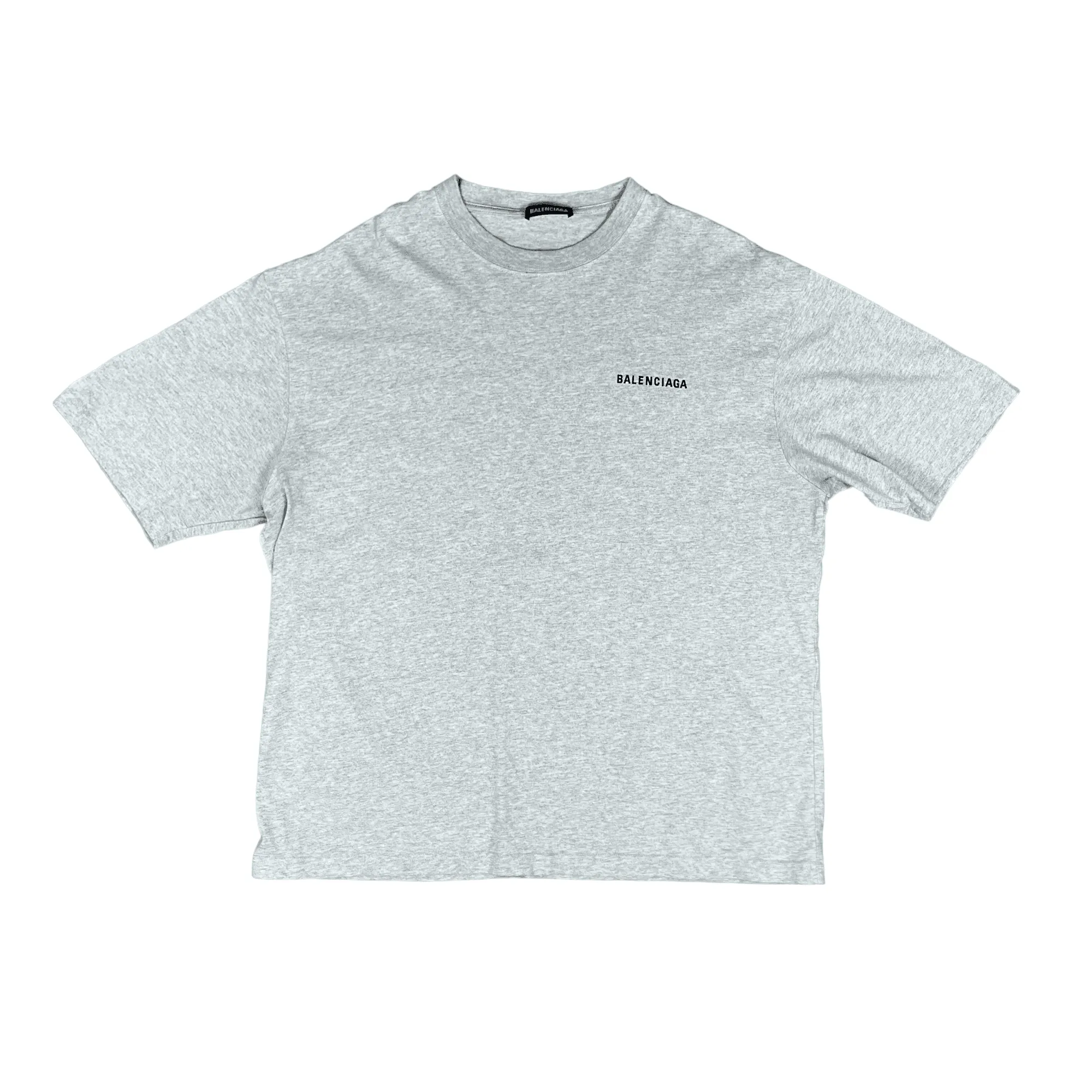 Grey Balenciaga Tee - Large