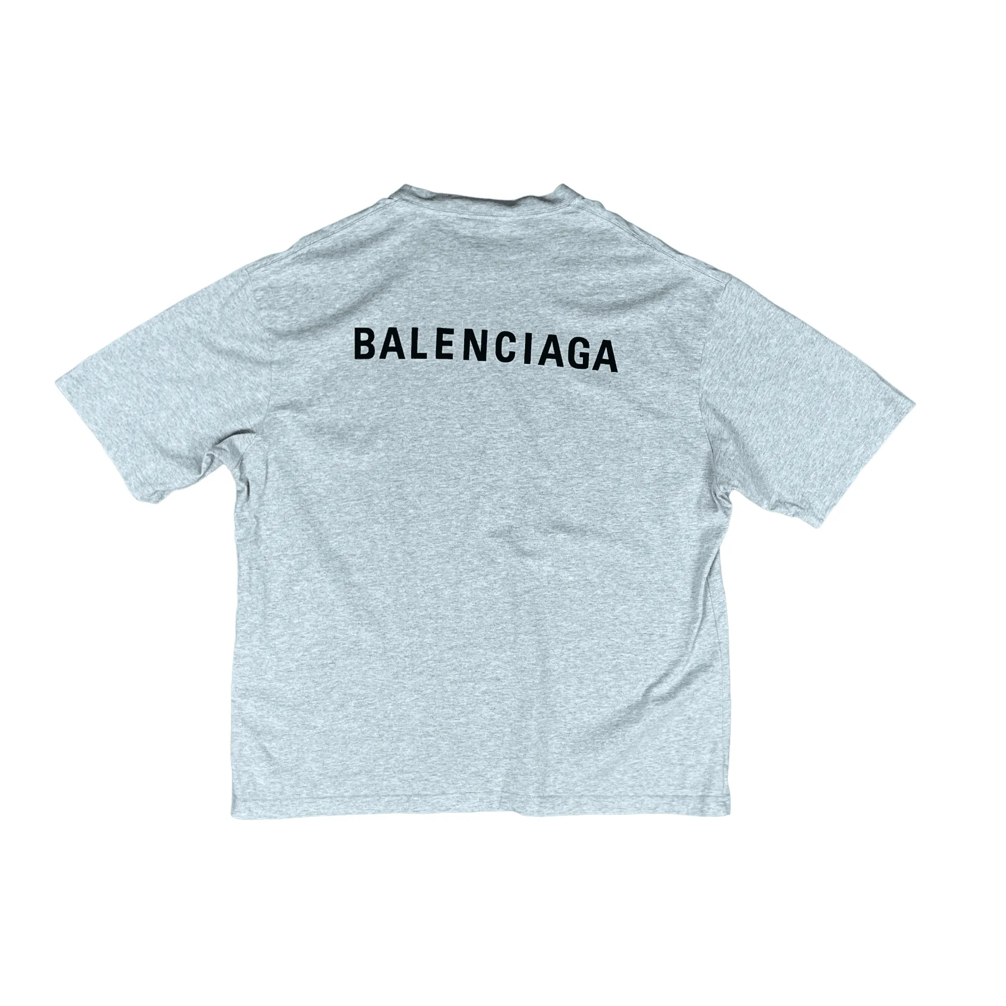 Grey Balenciaga Tee - Large