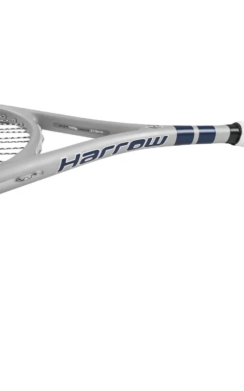 Harrow Stratus Squash Racket, Grey / Navy