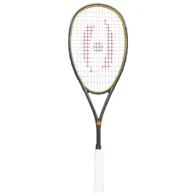 Harrow Vapor Misfit 115 Squash Racket, Grey/Yellow/Red