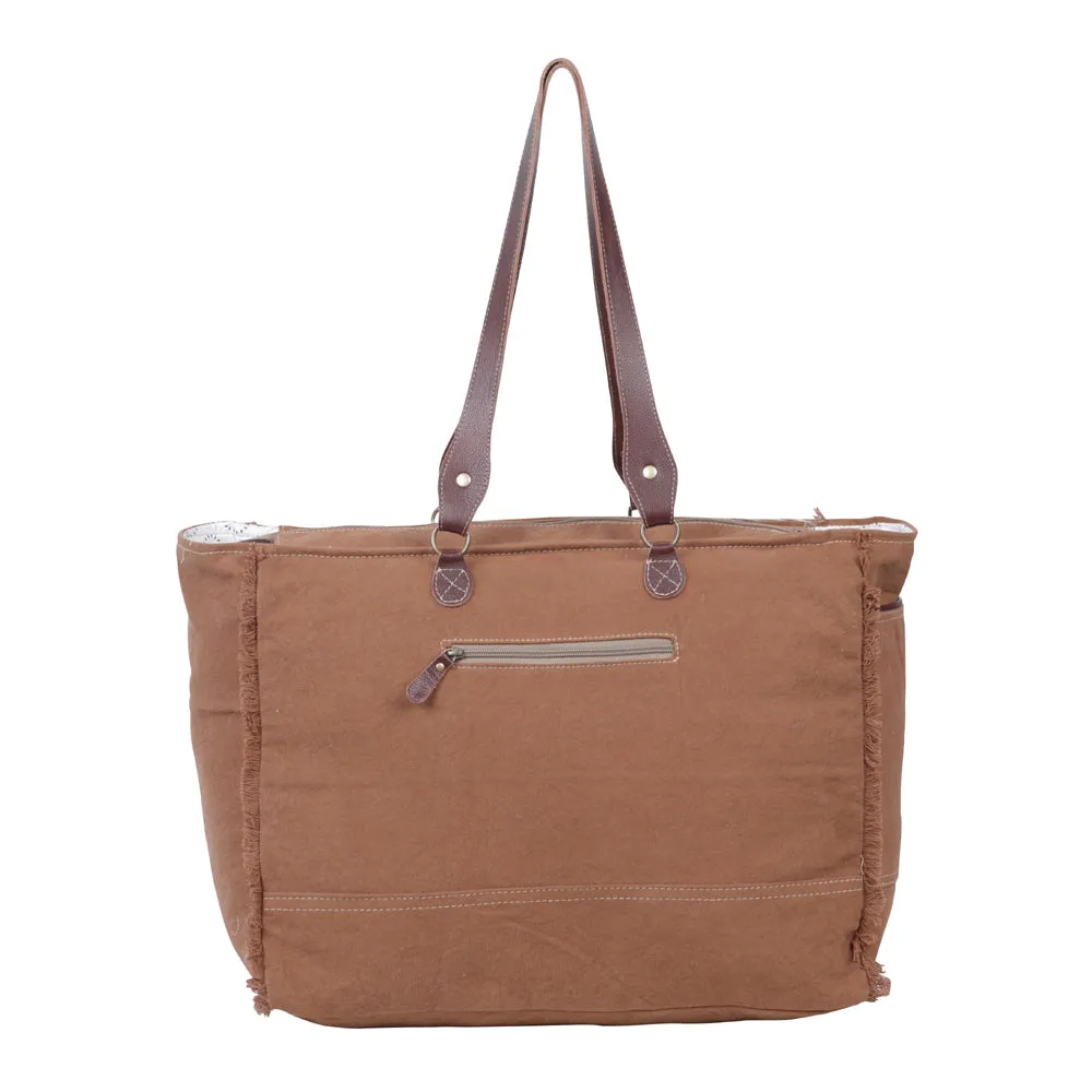 JUNIPER CANVAS AND HAIRON BAG