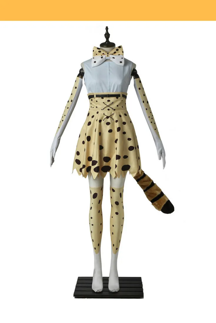 Kemono Friends Serval Cat Cosplay Costume