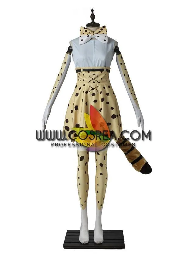 Kemono Friends Serval Cat Cosplay Costume