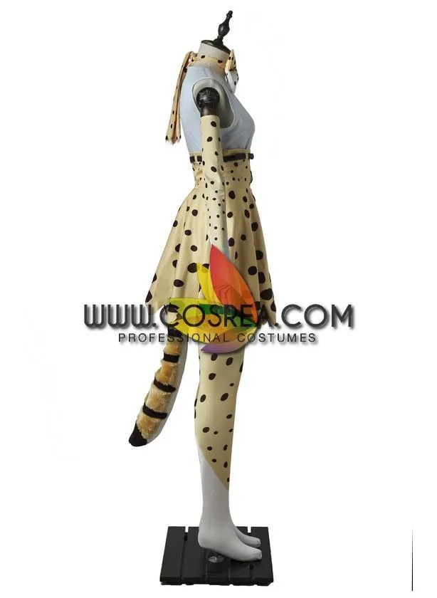 Kemono Friends Serval Cat Cosplay Costume