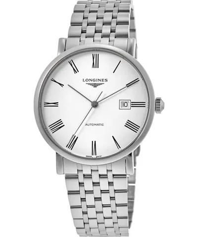 Longines Elegant Collection White Dial Steel Men's Watch L4.911.4.11.6