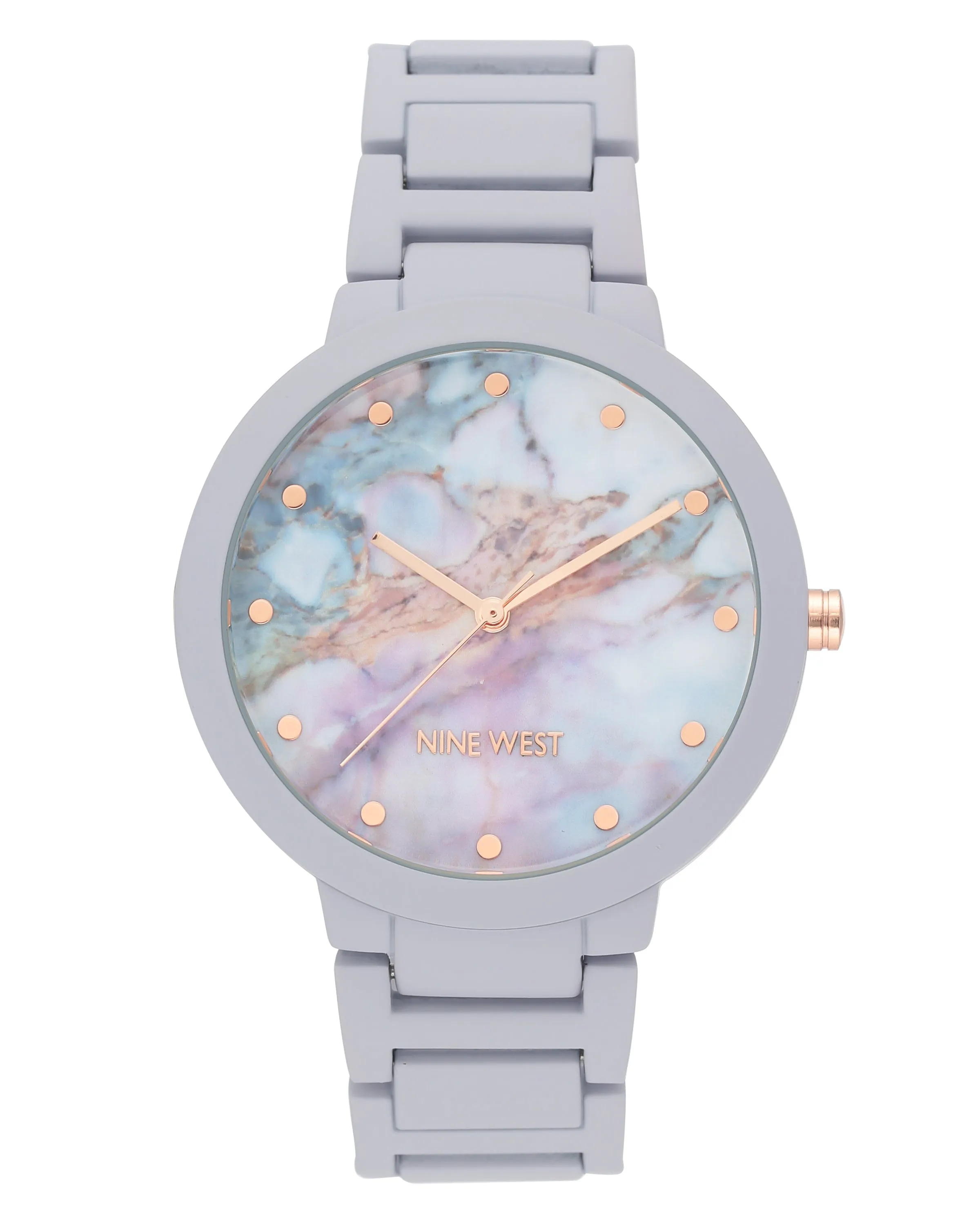 Marbleized Dial Bracelet Watch