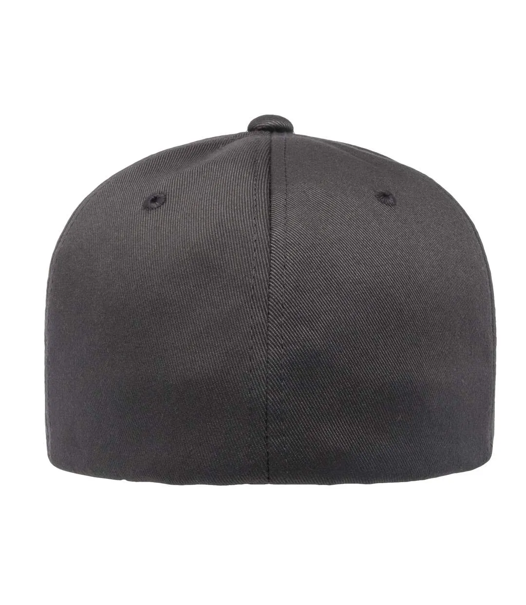 Mens flexfit fitted baseball cap dark grey/dark grey Yupoong