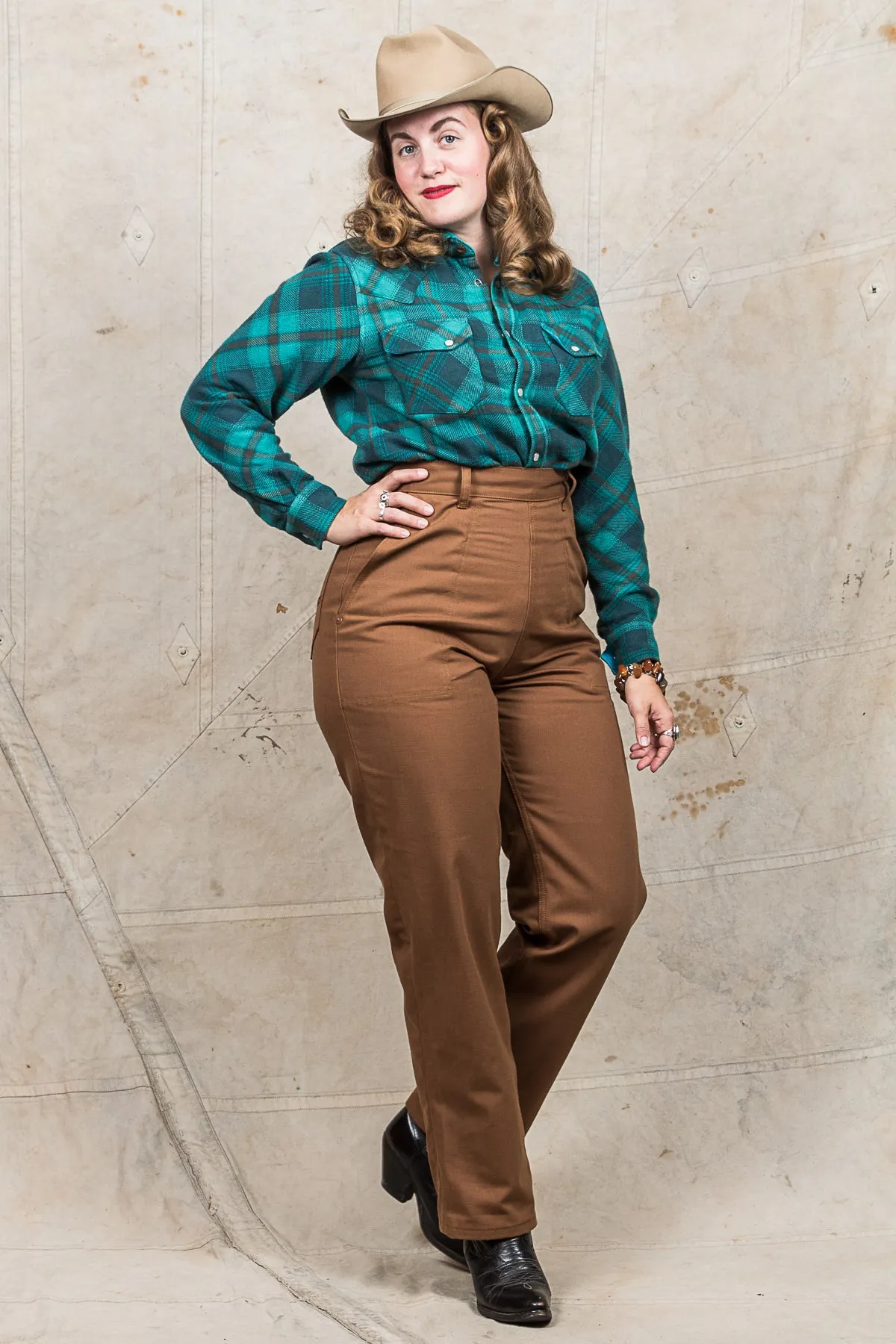 Miriam Parkman x Indigofera Weavers Canvas Pants