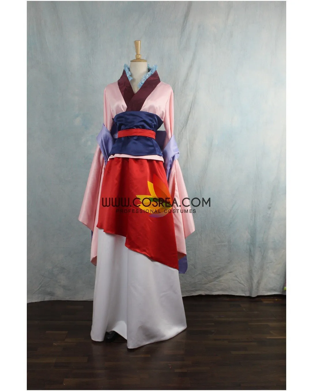 Mulan Satin Cosplay Costume