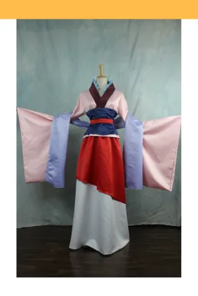 Mulan Satin Cosplay Costume