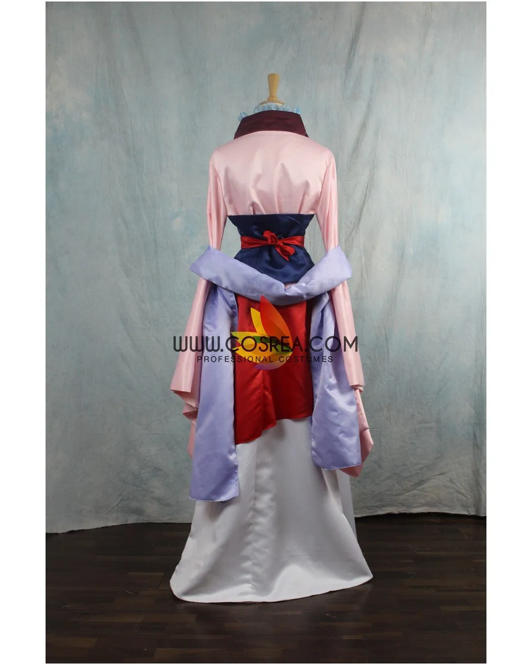 Mulan Satin Cosplay Costume