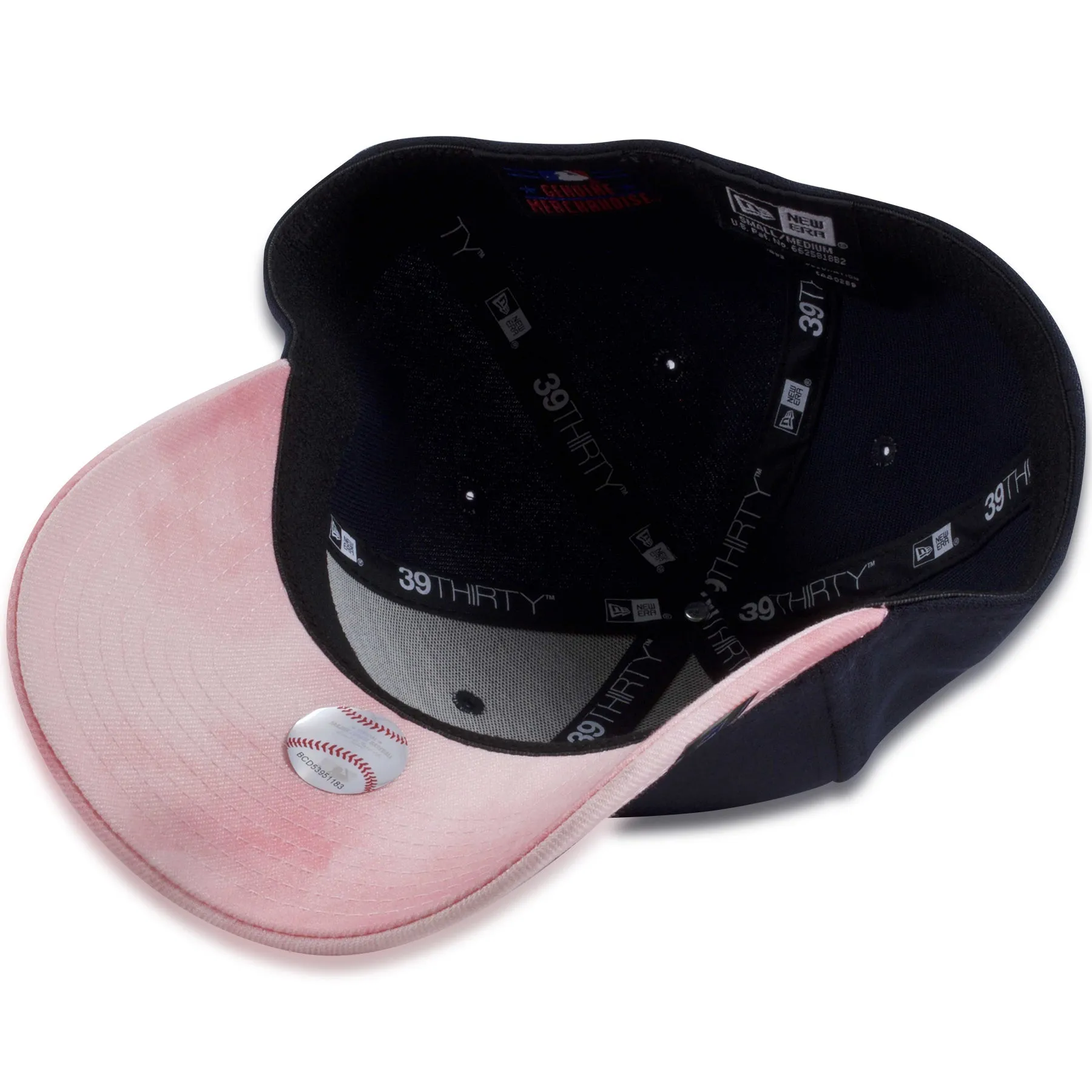 New York Yankees 2019 Mother's Day Navy Blue on Pink 39Thirty Flexfit Cap