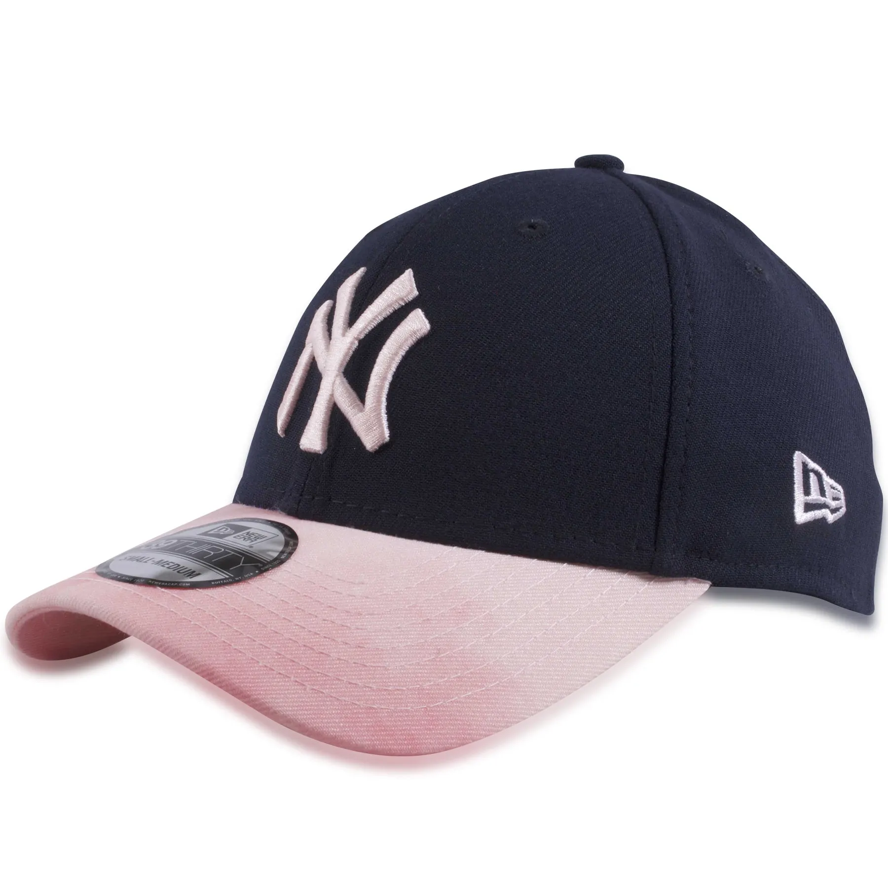 New York Yankees 2019 Mother's Day Navy Blue on Pink 39Thirty Flexfit Cap