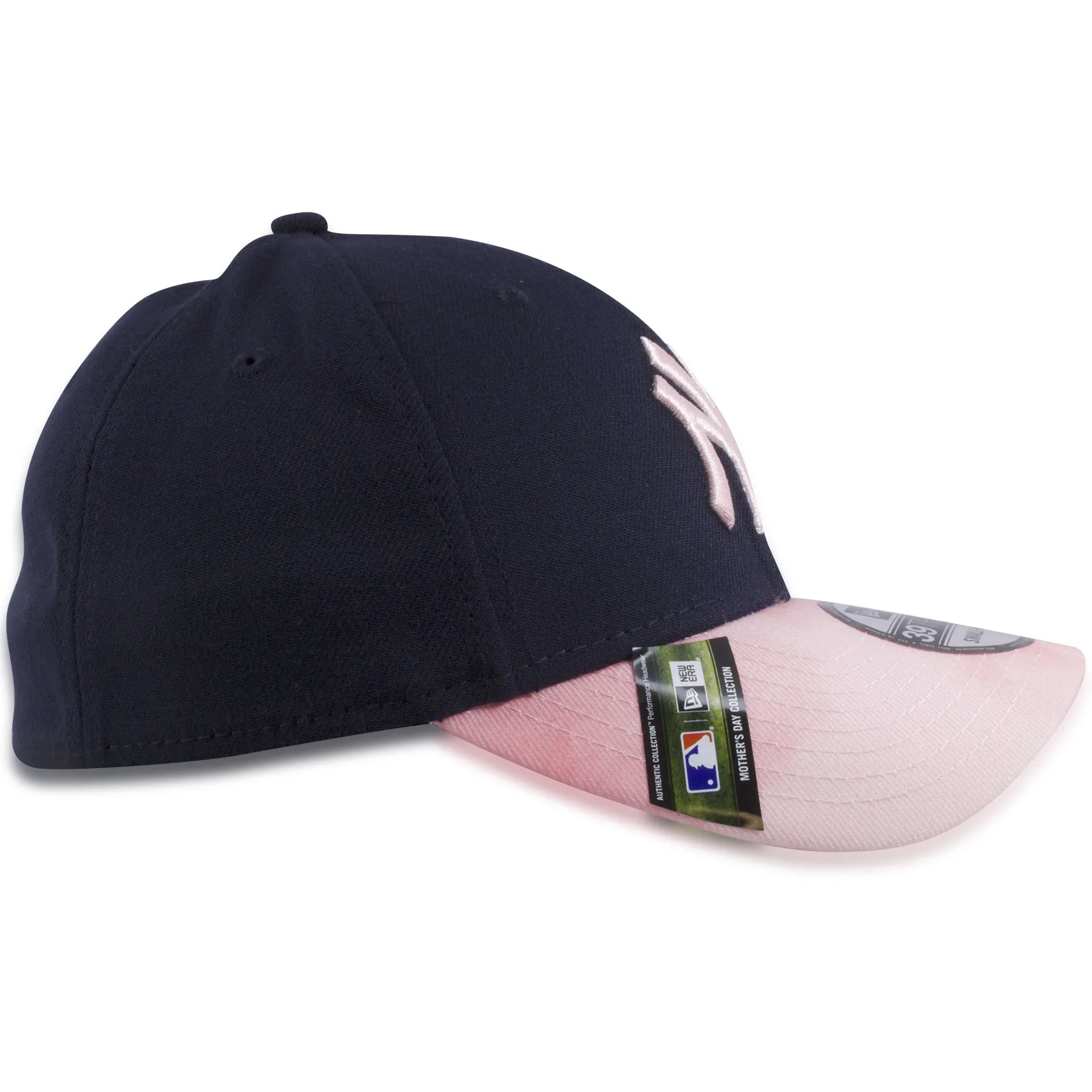 New York Yankees 2019 Mother's Day Navy Blue on Pink 39Thirty Flexfit Cap