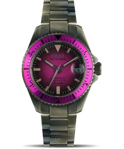 Out Of Order MAGENTA AUTOMATICO QUARANTA (40mm) Sunburnt Watch