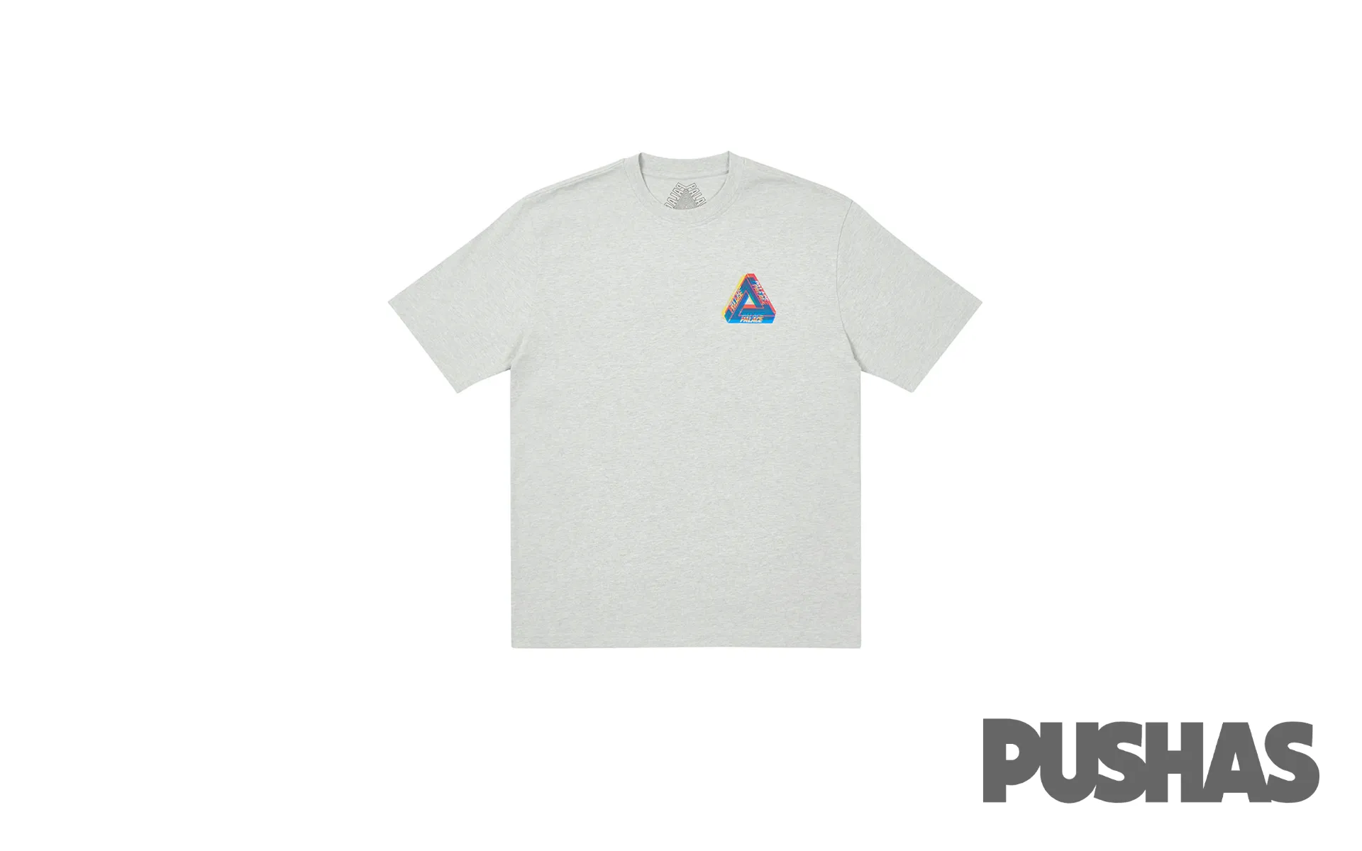 Palace Tri-Ferg Colour Blur T-shirt 'Grey Marl' (2020)