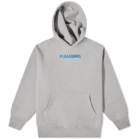 PLEASURES x New Order Protection HoodieHeather Grey