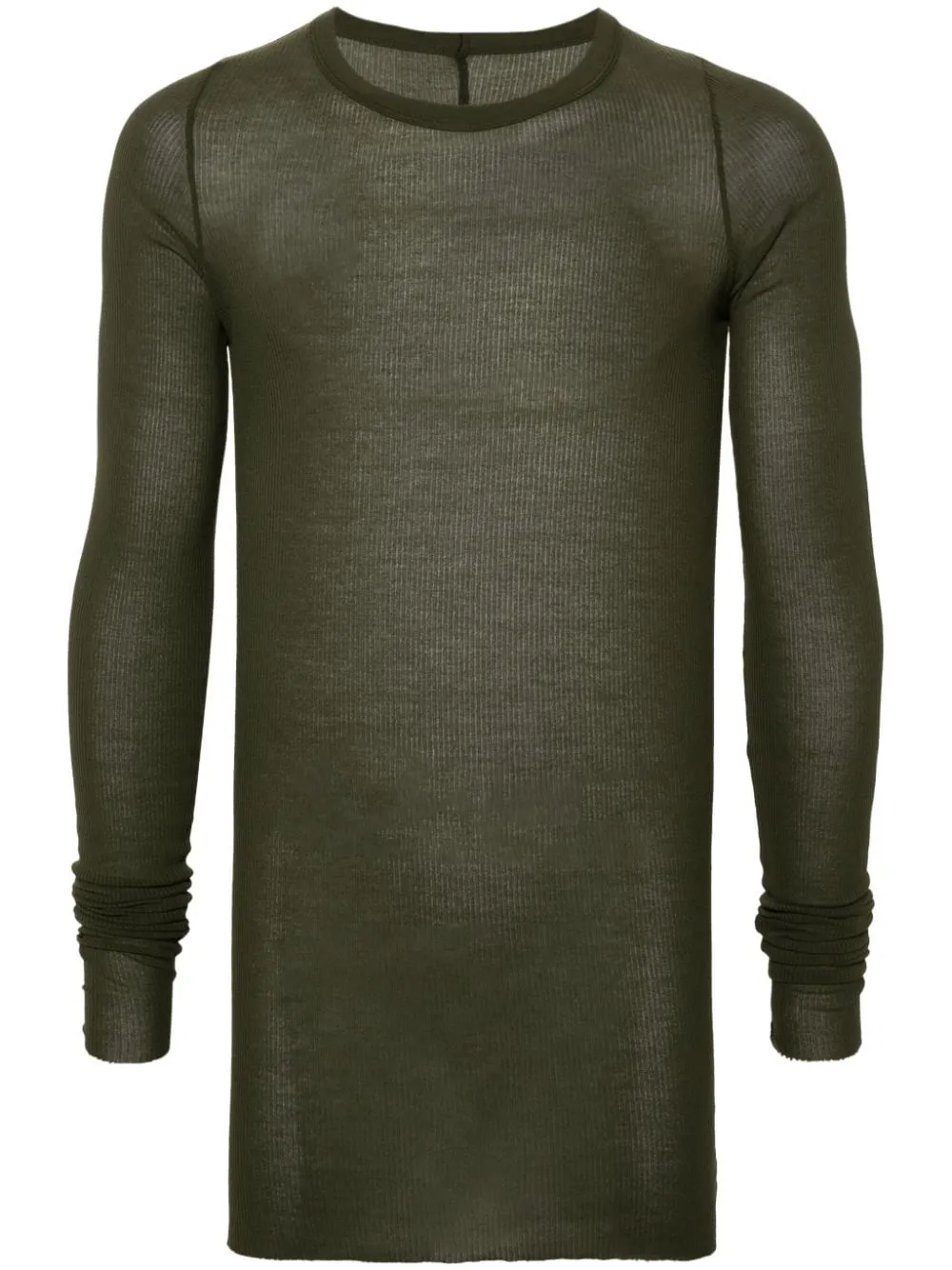 Rick Owens    Rick Owens Ribbed T Shirt