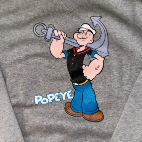 School of Life Projects - Popeye Crew Sweat (Grey Mel)