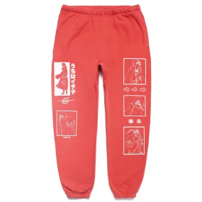 SHIPPUDEN ITACHI SWEAT PANTS (BRICK)